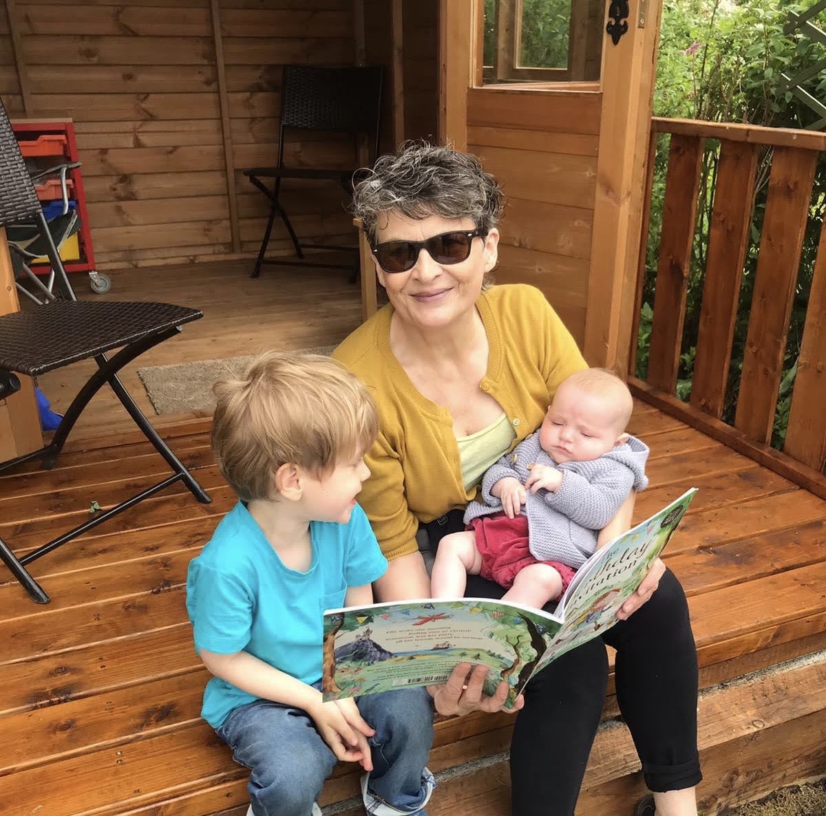 Lucy & grandchildren